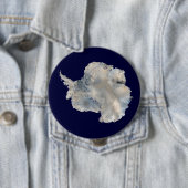 Antarctica (NASA Blue Marble Imagery) Ronde Button 4,0 Cm (In situ)