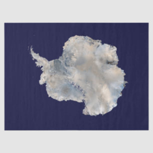 Antarctica (NASA Blue Marble Imagery) Tissuepapier