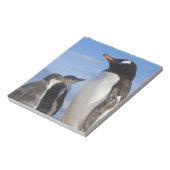 Antarctica, Neko Cove (Haven). Ezelspinguïn 2 Notitieblok (Linkerzijde)