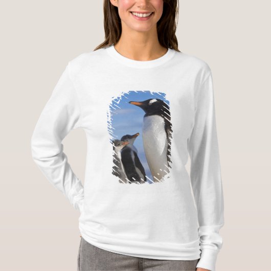 Antarctica, Neko Cove (Haven). Pinguïn 2 T-shirt (Voorkant)
