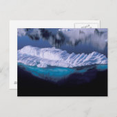 Antarctica, Paradise Bay. Iceberg in kristal Briefkaart (Voorkant / Achterkant)