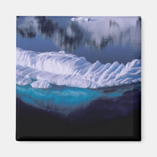 Antarctica, Paradise Bay. Iceberg in kristal Magneet (Voorkant)