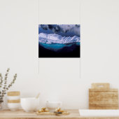 Antarctica, Paradise Bay. Iceberg in kristal Poster (Keuken)