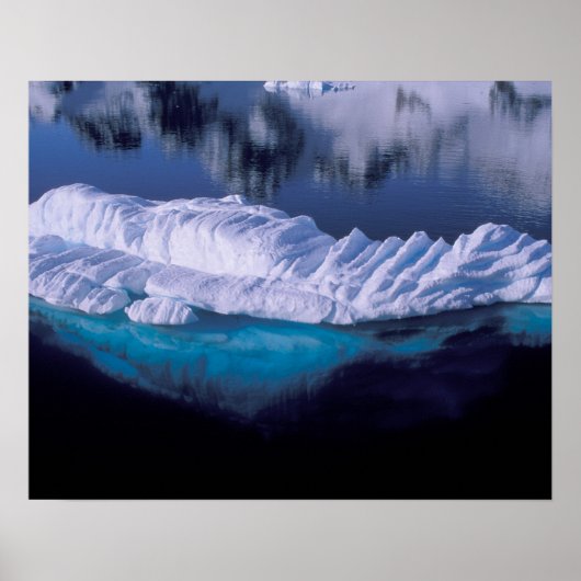 Antarctica, Paradise Bay. Iceberg in kristal Poster (Voorkant)