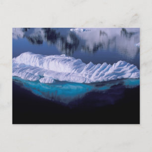 Antarctica, Paradise Bay. Ijsberg in kristal Briefkaart