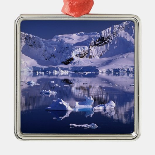 Antarctica, Paradise Bay Metalen Ornament (Voorkant)