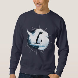 Antarctica Penguin Emblem – Polar Explorer Design Trui