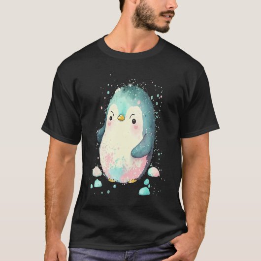 Antarctica Penguin Fans Cute Penguin Animal   2 T-shirt (Voorkant)
