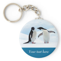 Antarctica Penguin op ijs gepersonaliseerde tekst