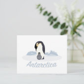 Antarctica Penguins Briefkaart (Staand voorkant)