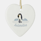 Antarctica Penguins Keramisch Ornament (Rechts)