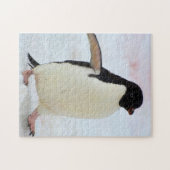 Antarctica. Petermann-eiland. Adelie-pinguïn Legpuzzel (Horizontaal)