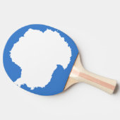 Antarctica Ping Pong Paddle Tafeltennisbatje (Zijkant)