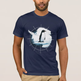 Antarctica Pinguïn Embleem – Poolreiziger Design T-shirt