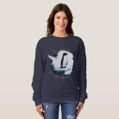 Antarctica Pinguïn Embleem – Poolreiziger Design Trui (Voorkant volledig)