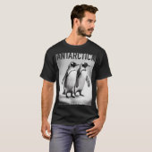 Antarctica pinguins het internationale continent t-shirt (Voorkant volledig)