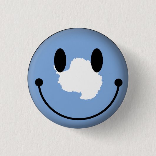 Antarctica Ronde Button 3,2 Cm (Voorkant)