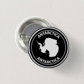 Antarctica Ronde Button 3,2 Cm (Voorkant /achterkant)