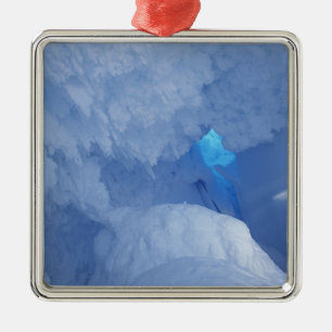 Antarctica, Ross Island, Cape Evans, Sneeuwgrot Metalen Ornament