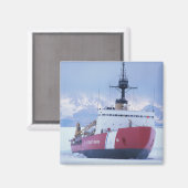 Antarctica, Ross Island, McMurdo Station, USCG Magneet (Voorkant / Achterkant)
