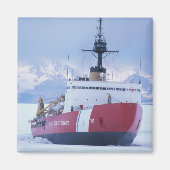 Antarctica, Ross Island, McMurdo Station, USCG Magneet (Voorkant)