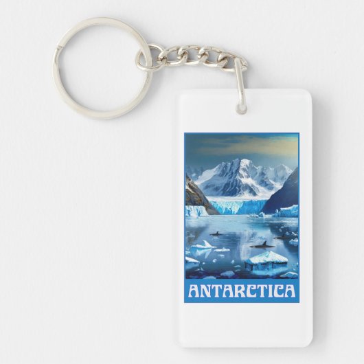 Antarctica Sleutelhanger (Voorkant)