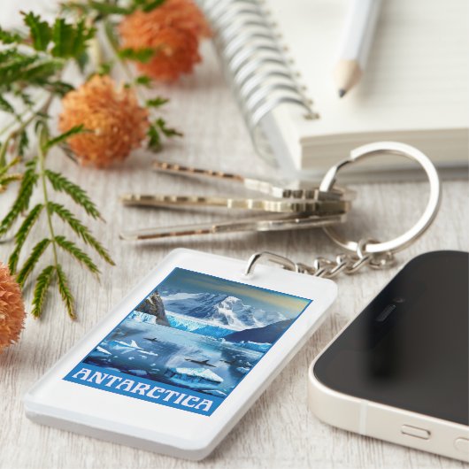 Antarctica Sleutelhanger (Voorkant Rechts)