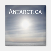Antarctica Sun over Horizon, Siple Dome Magneet (Voorkant)
