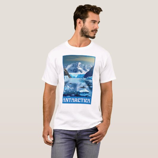 Antarctica T-shirt (Voorkant volledig)