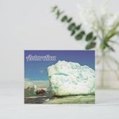 Antarctica-verkenner Briefkaart (Staand voorkant)