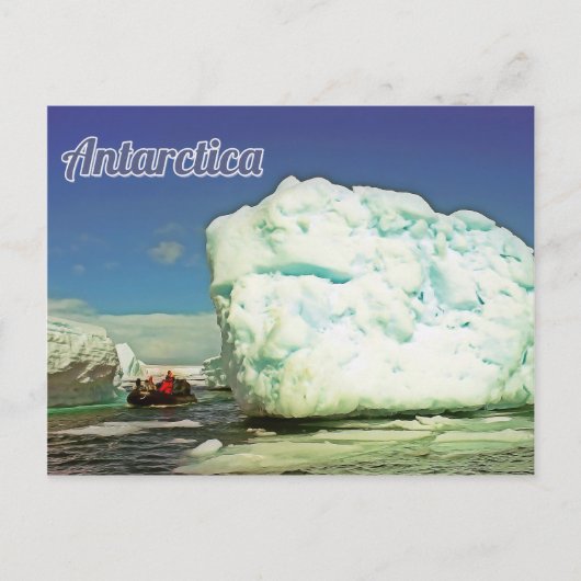 Antarctica-verkenner Briefkaart (Voorkant)