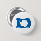 Antarctica Vlag Knop Ronde Button 5,7 Cm (Voorkant /achterkant)