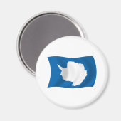 Antarctica Vlag Magneet (Voorkant / Achterkant)