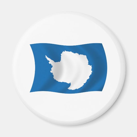 Antarctica Vlag Magneet (Voorkant)
