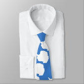 Antarctica vlag stropdas (Gebonden)