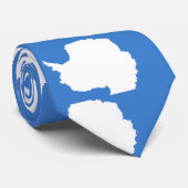 Antarctica vlag stropdas (Opgerold)