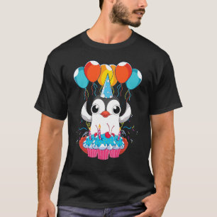 Antarctica Vogel Verjaardagsfeestje Zoo Dier Leuk T-shirt