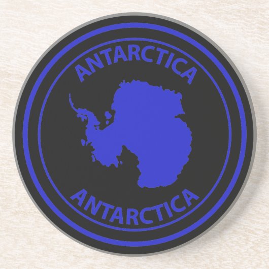 Antarctica Zandsteen Onderzetter (Voorkant)
