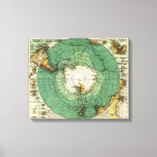 AntarcticaPanoramaAntarctica Canvas Afdruk (Voorkant)