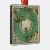 AntarcticaPanoramaAntarctica Metalen Ornament (Rechts)