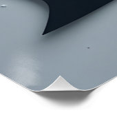 Antarctisch Papercraft-panorama Perfect Poster (Hoek)