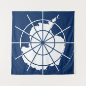 Antarctisch Verdragsstelsel Bosbouw Wandkleed (Voorkant (horizontaal))