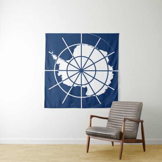 Antarctisch Verdragsstelsel Bosbouw Wandkleed (In situ)