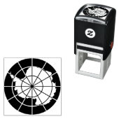 Antarctisch verdragssysteem Zelfinking Rubber Stam Zelfinktende Stempel (In situ)