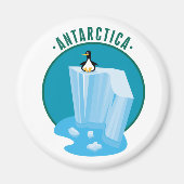 Antarctische ijsberg magneet (Voorkant)