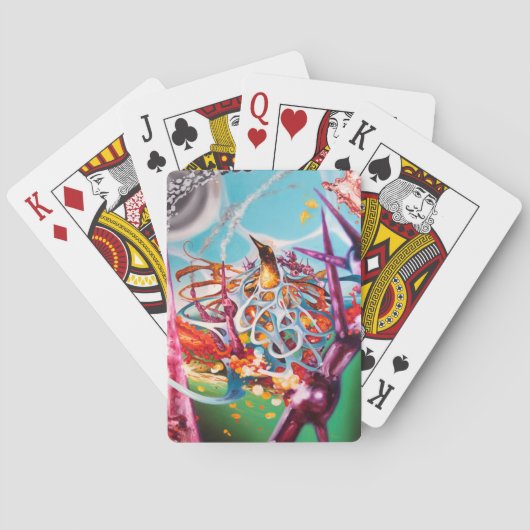 Antarctische pensetafspeelkaarten Standaardindexvl Speelkaarten (Achterkant)