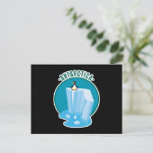 antarctische pinguïn ontwerp briefkaart (Staand voorkant)