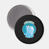 antarctische pinguïn ontwerp magneet (Voorkant / Achterkant)