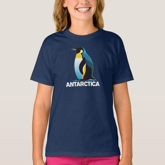 Antarctische pinguïn t-shirt (Voorkant)