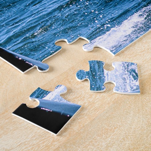 Antarctische walvis, puzzle legpuzzel (Zijkant)